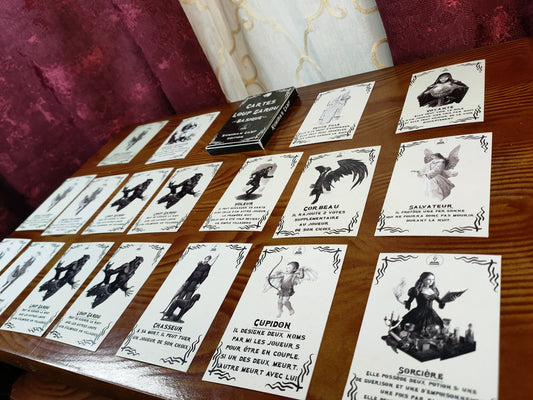 Cartes Loup Garou édition Numidian Camp